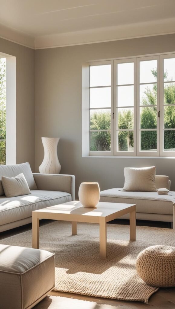 5 tips para decorar un salón minimalista y acogedor con luz natural